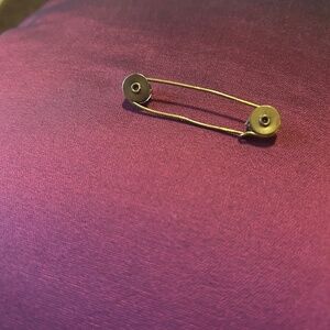 Grandma's rose vintage safety pin early 1900